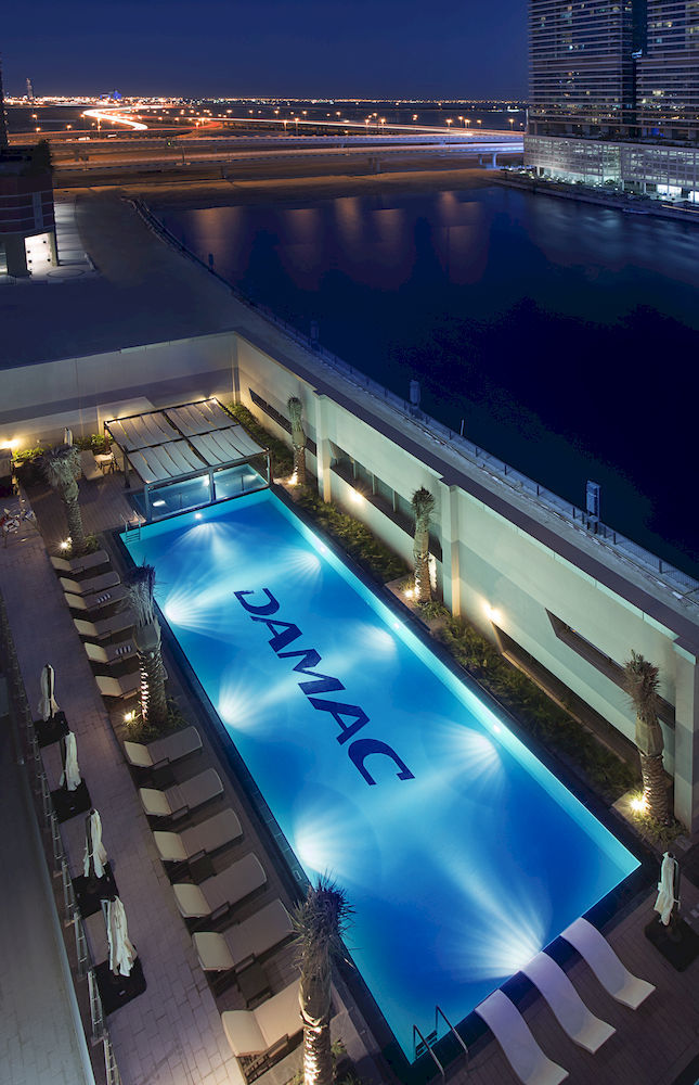 Damac Maison The Vogue Дубай Экстерьер фото DAMAC Pool